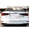 Audi A3 Sedan M4 Tip Spoiler Parlak Siyah Boyalı İthal Ürün Plastik