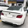 Bmw E60 M5 Tip Spoiler Parlak Siyah Boyalı İthal Ürün Plastik