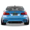 Bmw F30 Yarasa M4 Tip Spoiler Parlak Siyah Boyalı İthal Ürün Plastik