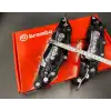 Brembo Orjinal Metal Kaliper Kapağı Siyah Renk Fren Disk Kapağı 2Li Set Aynı Gün Kargo