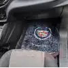 Cadillac Desen Araç İçi Halı Paspas-Kaydırmaz Taban-Universal Her Araca Uyumlu-Yıkanabilir