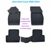 Chevrolet Cruze 2008-2016 4D Premium Havuzlu Paspas-Kaydırmaz Taban