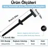 Çok Amaçlı Tamir Klipsi Cırt Kelepçe Akıllı Sekman – Dayanıklı Plastik Kablo Bağı (50 Adet)