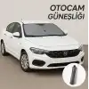 Egea Uyumlu Oto Ön Cam Şemsiye Güneşlik – Katlanabilir UV ve Isı Koruyucu Güneş Perdesi