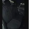 Elegance Lüx Oto Koltuk Minderi Full Set Takım - Siyah/Kırmızı Renk Takmatik Pratik