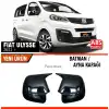 Fiat Ulysse Uyumlu Yarasa Batman Ayna Kapağı Piano Black