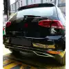 Golf 7 2013-2017 Uyumlu Arka Difüzör Parlak Siyah Krom Uçlu
