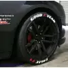 Goodyear 3d Lastik Yazısı Kauçuk - Full İçerik Uygulama Aparatlı - A+ Dayanıklı Ürün