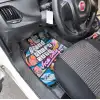 GTA Desen Araç İçi Halı Paspas-Kaydırmaz Taban-Universal Her Araca Uyumlu-Yıkanabilir
