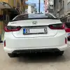 Honda City RS 2020 Bagaj Üstü Spoiler Parlak Siyah Boyalı İthal Ürün Plastik