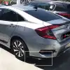 Honda Civic Fc5 Kasa Uyumlu Ön ve Arka Tampon Flap Seti Abs Plastik Dayanıklı Malzeme