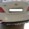 HYUNDAI ACCENT BLUE UYUMLU DİFÜZÖR ARKA TAMPON EKİ/CRL MDL