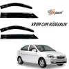 Hyundai Accent Era 2006 4lü Kromlu Cam Rüzgarlığı A+ Yeni Dizayn