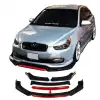Hyundai Accent Era Uyumlu Ön Lip kırmızı Renkli 4 Parça - A+ Ürün - Dayanıklı Malzeme