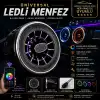 Işıklı Lüx Vip Model Klima Menfezi Izgarası ÇAPI 9-10CM (2 ADET)