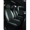 Lüx Oto Koltuk Minderi Full Set Takım - Siyah/Gri Renk Takmatik Pratik