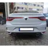 Megane4 Arka Difüzör Siyah Renk A+ İthal ürün Birebir Uyum