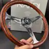 Nardi Ahşap Direksiyon 35cm-Çelik Gövde-Ojinal 1. Sınıf Premium Direksiyon
