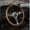 Nardi Ahşap Direksiyon-Çap: 35cm-1. Sınıf Lüx Ahşap Direksiyon-Beyaz Şeritli