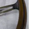 Ahşap Direksiyon Nardi 35cm-1. Sınıf Lüx Ahşap Direksiyon-Siyah Şeritli