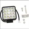 Off Road Beyaz Işık Sis Farı Lambası 9 Led Kare 9-30v 27 Watt