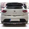 RENAULT CLIO4 UYUMLU DİFÜZÖR ARKA TAMPON EKİ/crl mdl