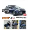 Renault Megane-3 2008-2016 Yarasa / Batman Ayna Kapağı