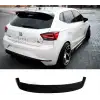 Seat İbiza 2017-2019 Arası Spoiler Parlak Siyah Boyalı İthal Ürün Plastik