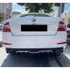 SKODA OCTAVIA UYUMLU DİFÜZÖR ARKA TAMPON EKİ /UNİV.MDL