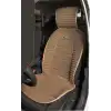 Tekli Oto Koltuk Minderi - Ergonomik Lüks Koltuk Minderi Bej (TEKLİ)