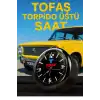 Tofaş Amblemli Torpido Üstü Retro Saat-Reflektörlü Akrep-Yelkovan-Şık Tasarım
