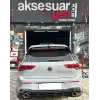 Volkswagen Golf 8 GTI Difüzör - Parlak Siyah Krom Uçlu