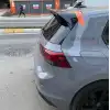 Volkswagen Golf 8 R Spoiler - Piano Black-Parlak Siyah