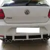 VOLKSWAGEN POLO MK5 UYUMLU DİFÜZÖR ARKA TAMPON EKİ