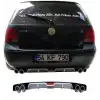 VOLKWAGEN GOLF UYUMLU DİFÜZÖR ARKA TAMPON EKİ/UNV.MDL