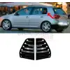 Vw Golf 5 İçin Kelebek Cam Vizörü Kaplaması Piano Black