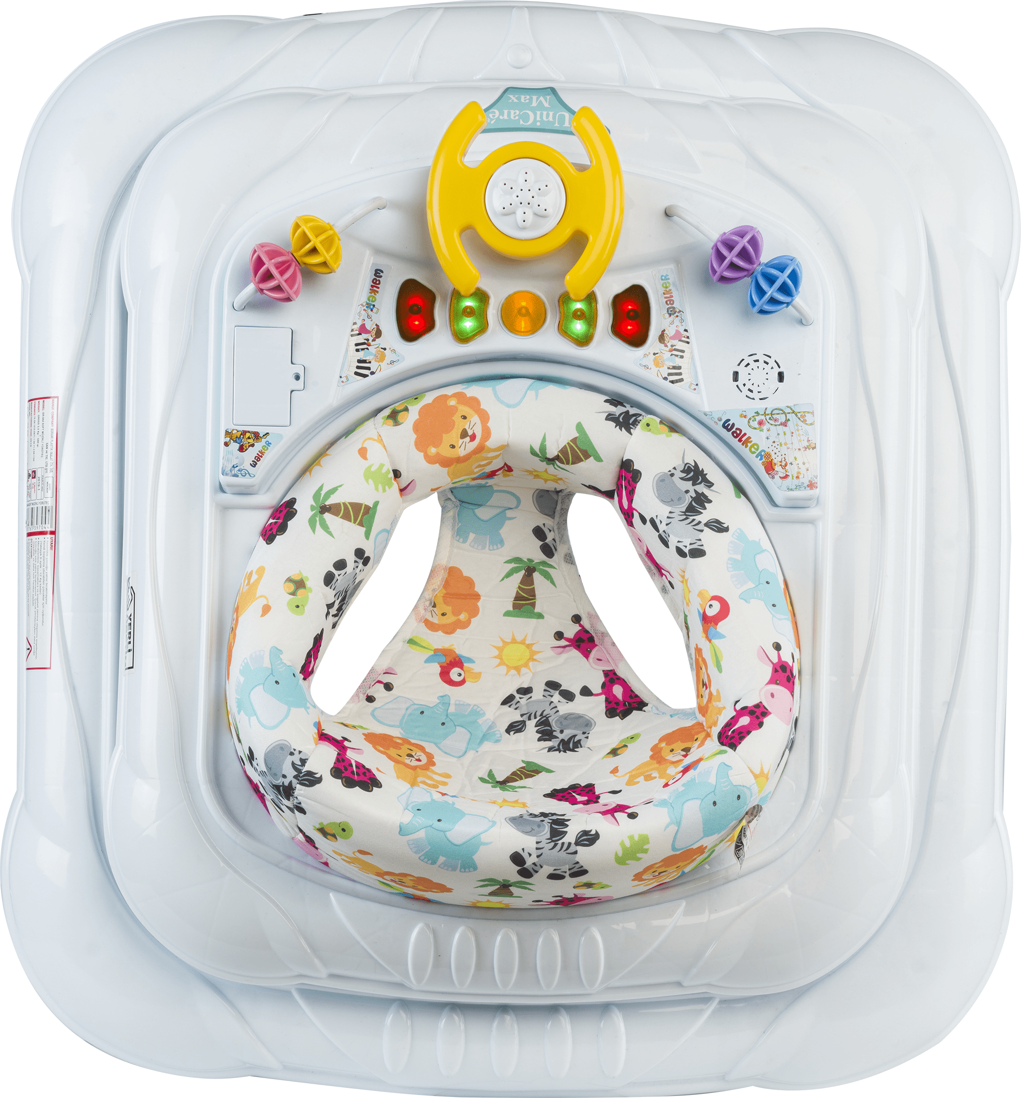 Unicare Max 5 Melodili Işıklı Yürüteç / Kahve