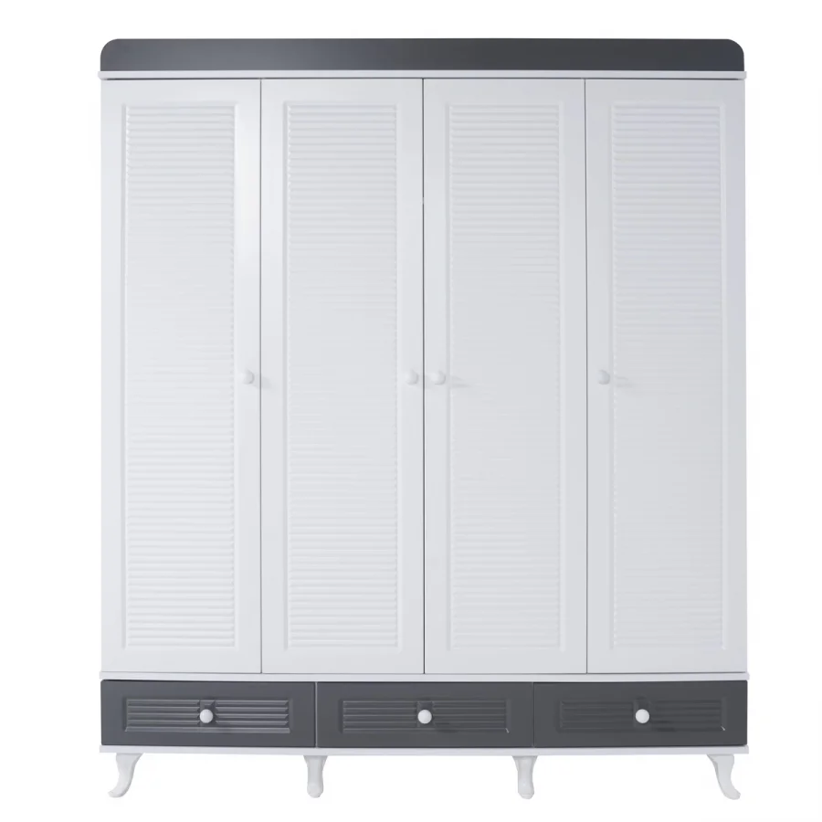 2KA Aqua Fame 4 Kapılı Dolap