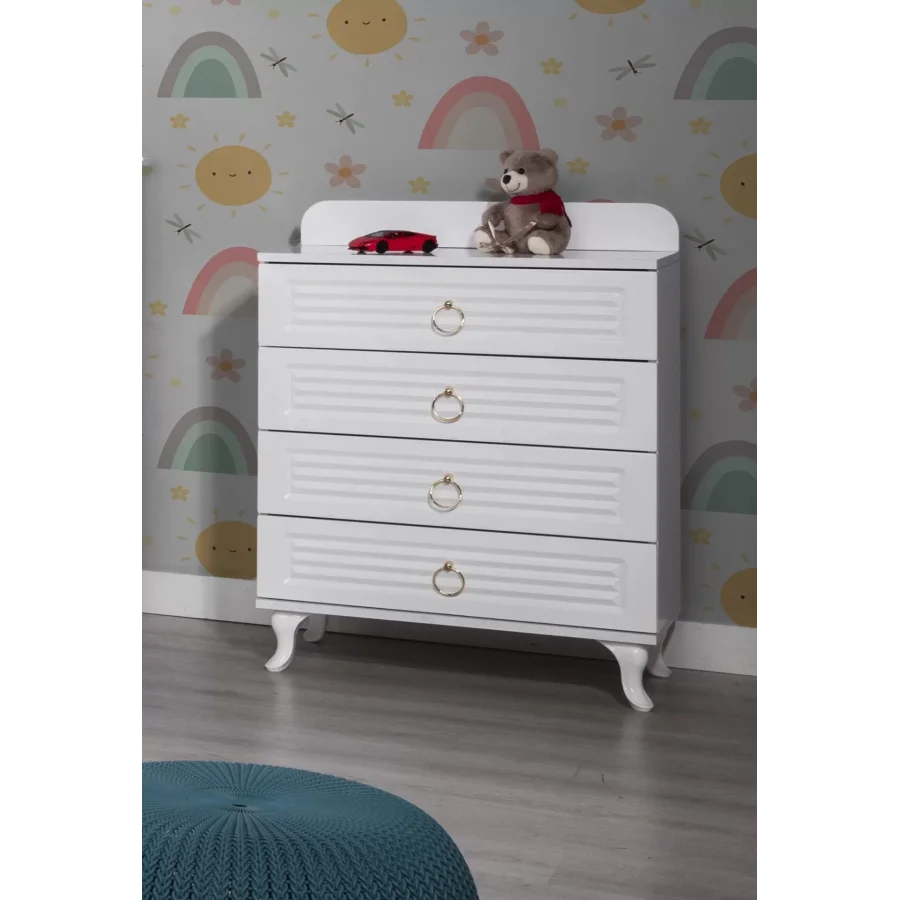 2KA Aqua White Bebek ve Çocuk Odası Takımı