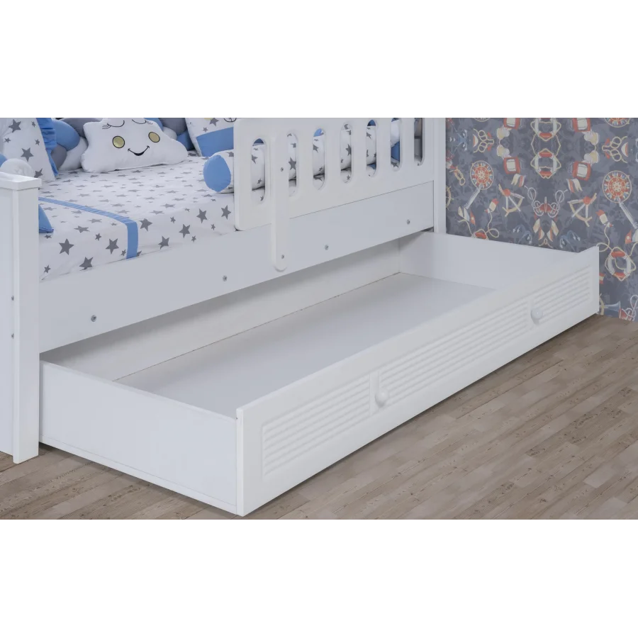 2KA Aqua White Maxi Karyolalı Çocuk Odası Takımı