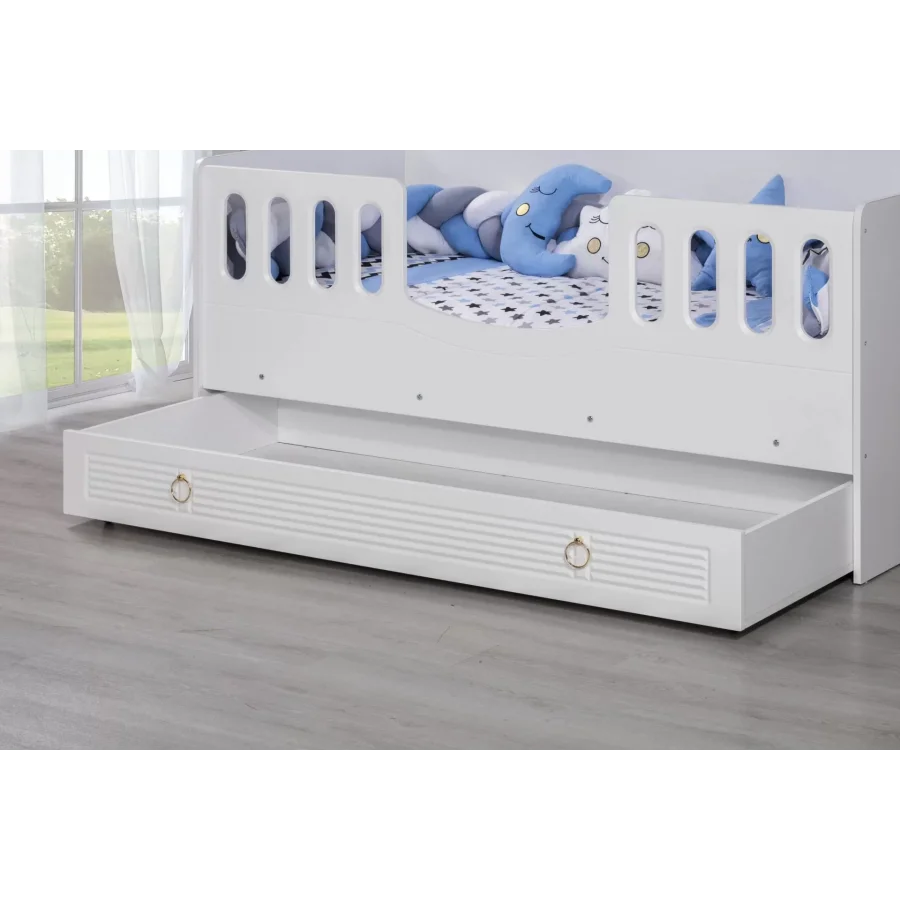 2KA Aqua White Montessori Karyola