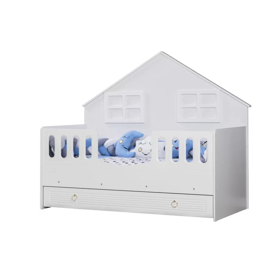 2KA Aqua White Montessori Karyola