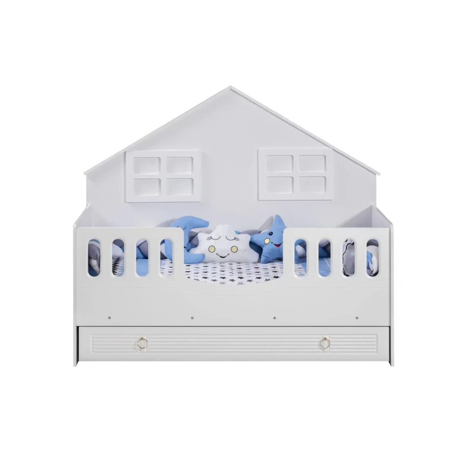 2KA Aqua White Montessori Karyola