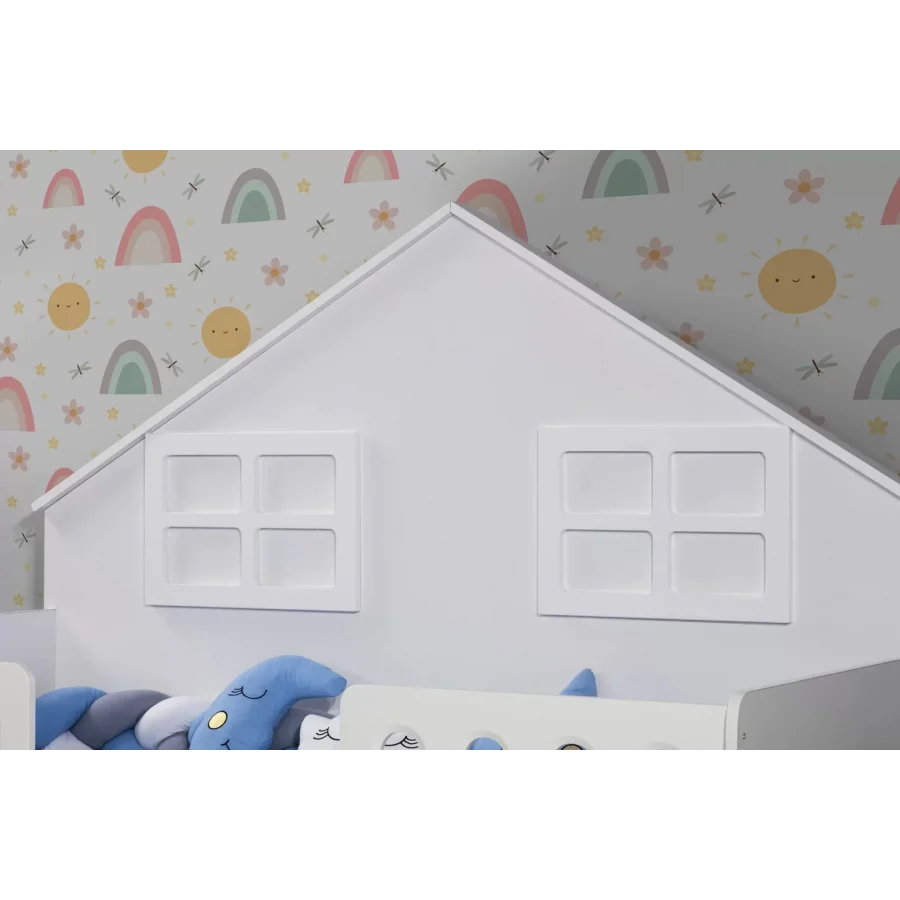 2KA Aqua White Montessori Karyola