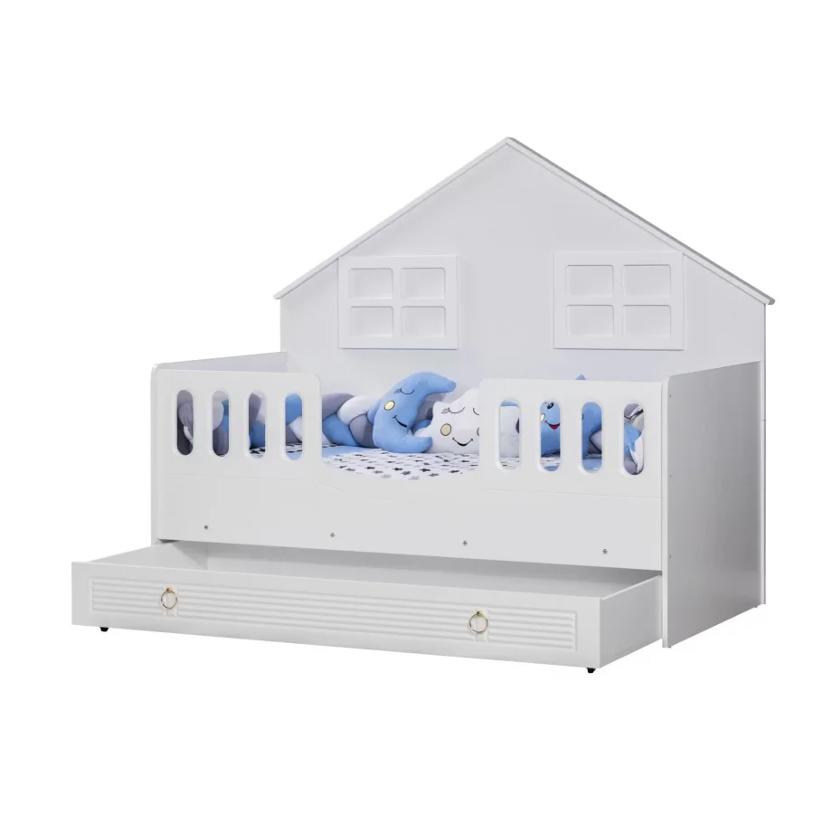 2KA Aqua White Montessori Karyola