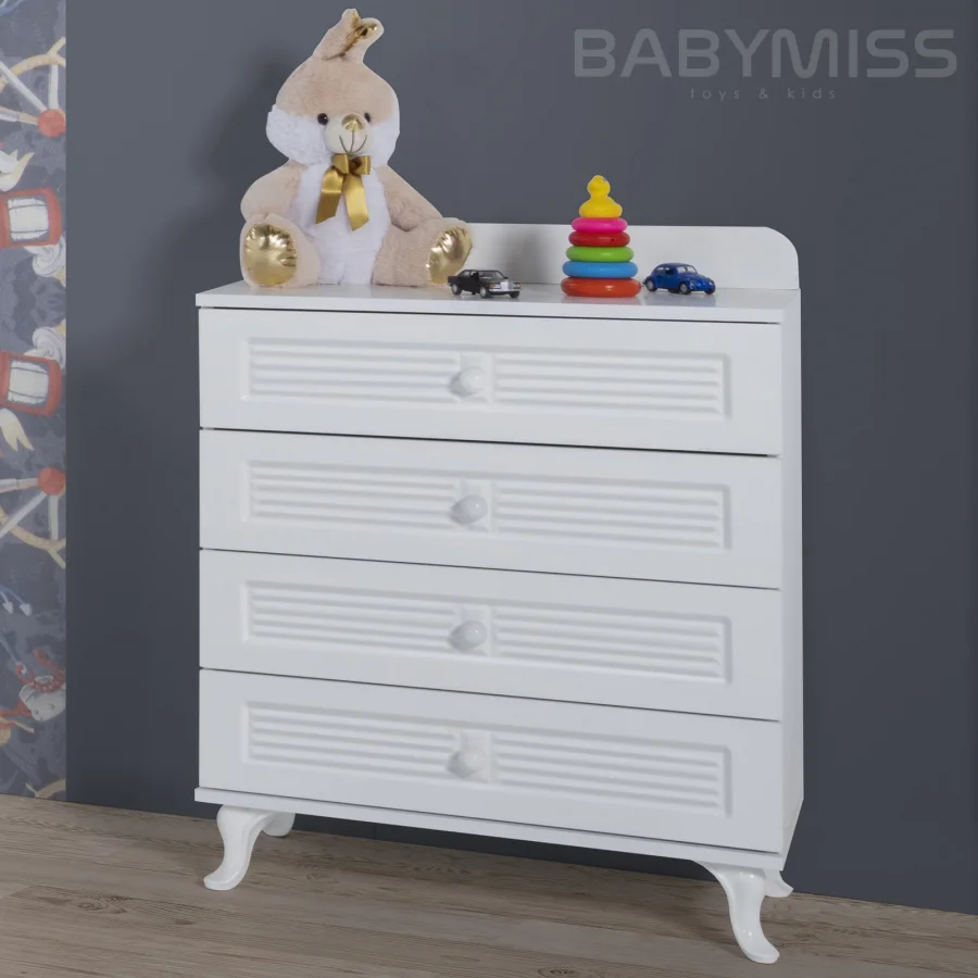 2KA Aqua White Şifonyer