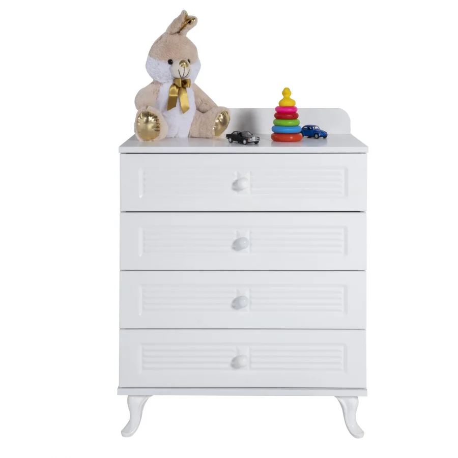 2KA Aqua White Şifonyer