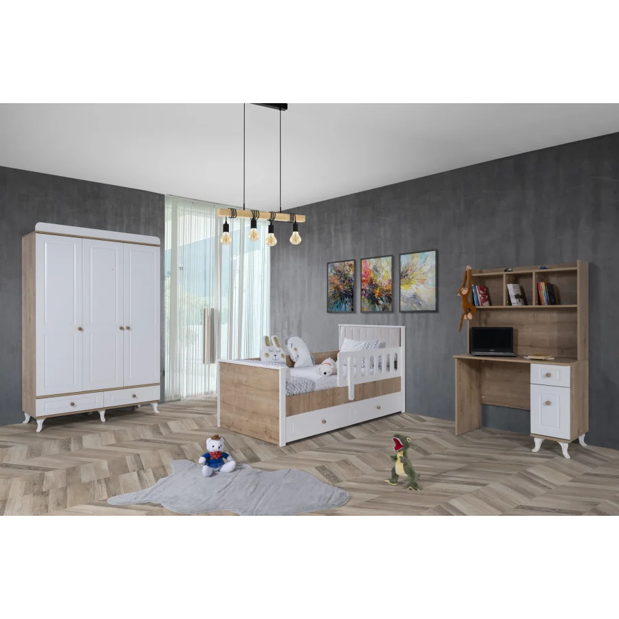 2KA Babylone Karyolalı Çocuk Odası Takımı