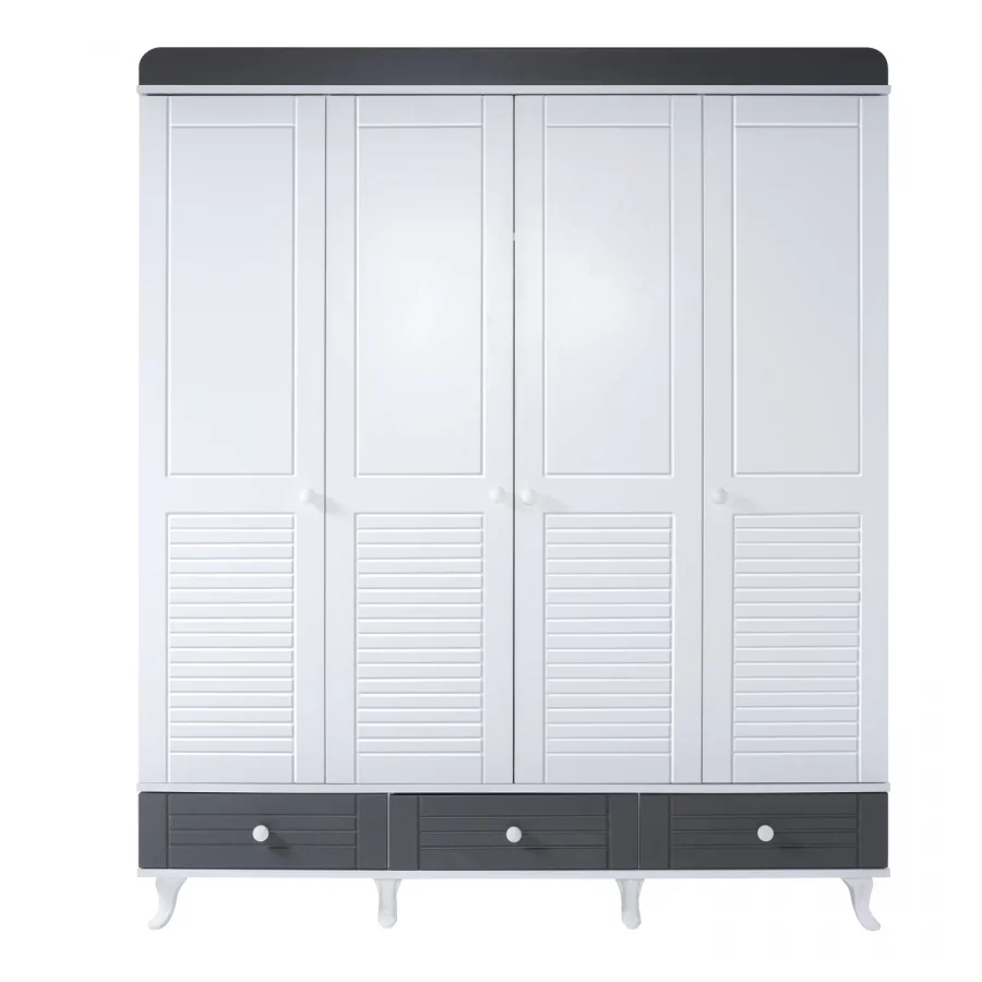 2KA Cover Fame 4 Kapılı Dolap