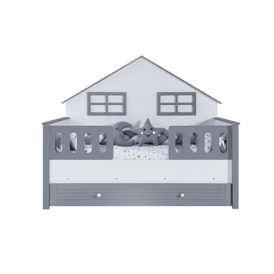 2KA Cover Grey Montessori Çocuk Odası Takımı